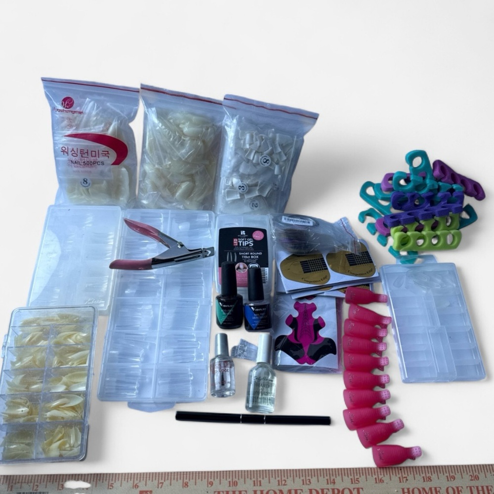 Nail Art Kit with Tools and Accessories